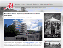 Tablet Screenshot of enklave-srebrenica-zepa.org